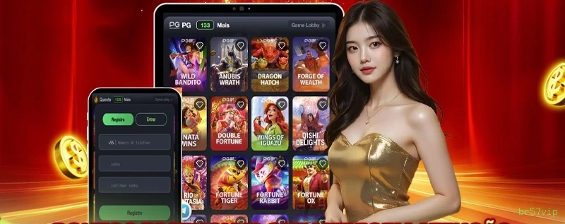 Slots online da br57vip com jackpots progressivos